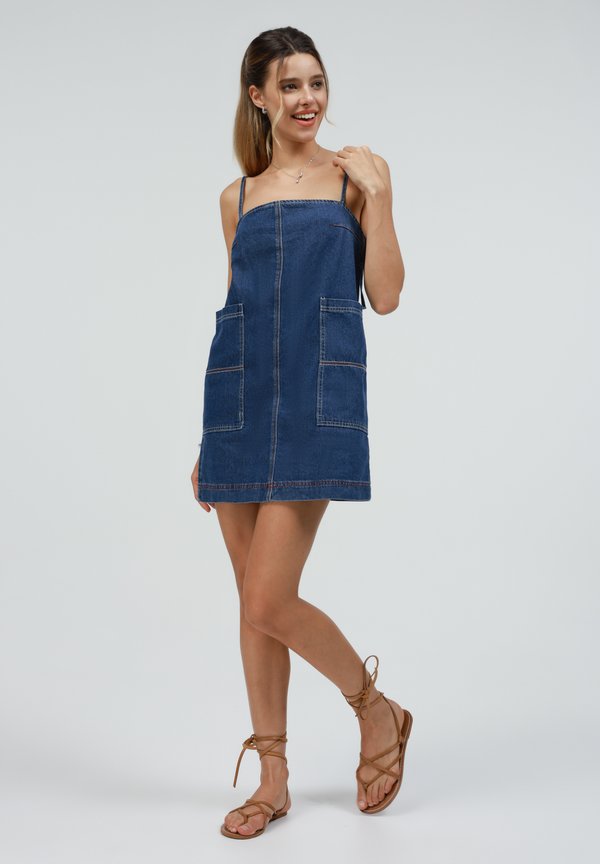 Denim dress3
