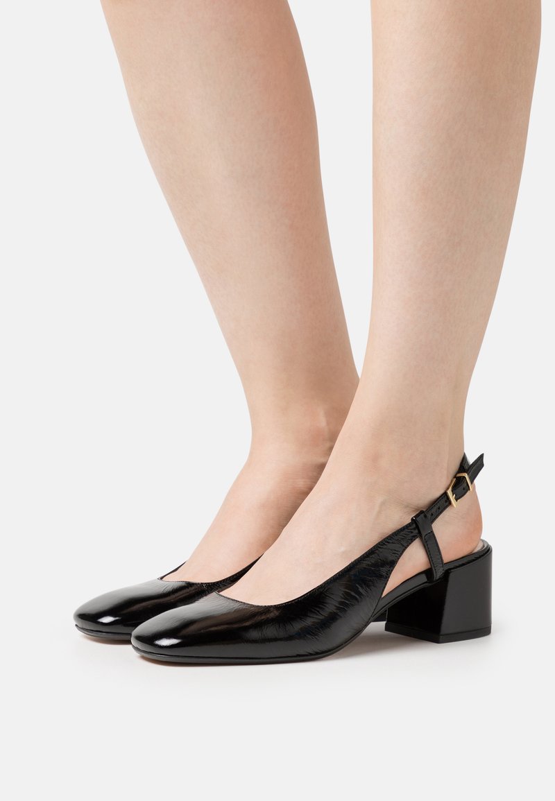 escarpins beige minelli