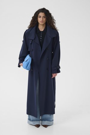 AVIC LONG TRENCH - Trenchcoat - sky captain