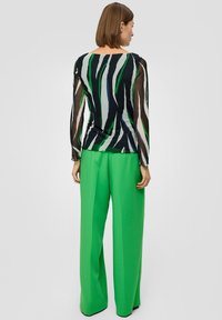 s.Oliver BLACK LABEL ALL OVER PRINT - Blouse - navy