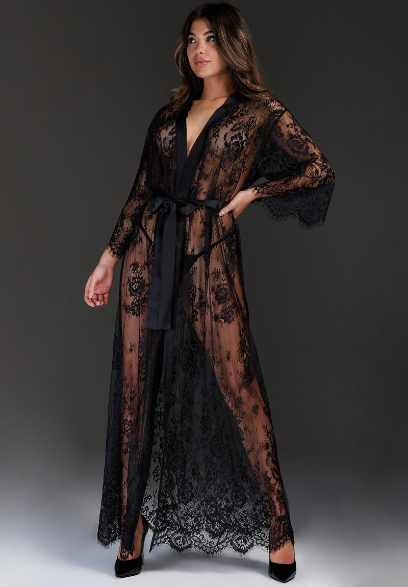 Hunkemöller Badjas - black