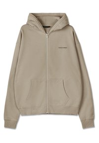 COLNE LOGO  - Φούτερ με κουκούλα - washed flint grey faded olive