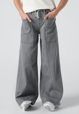 Levi's® PULL-ON '94 BAGGY WIDE LEG - Straight leg jeans - graphite pencil