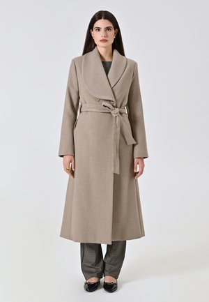 DOPPIOPETTO  - Cappotto corto - brown