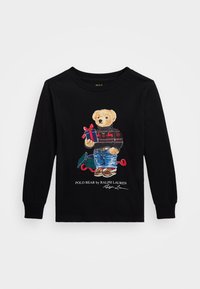 Polo Ralph Lauren POLO BEAR COTTON LONG SLEEVE T-SHIRT - Långärmad tröja - black