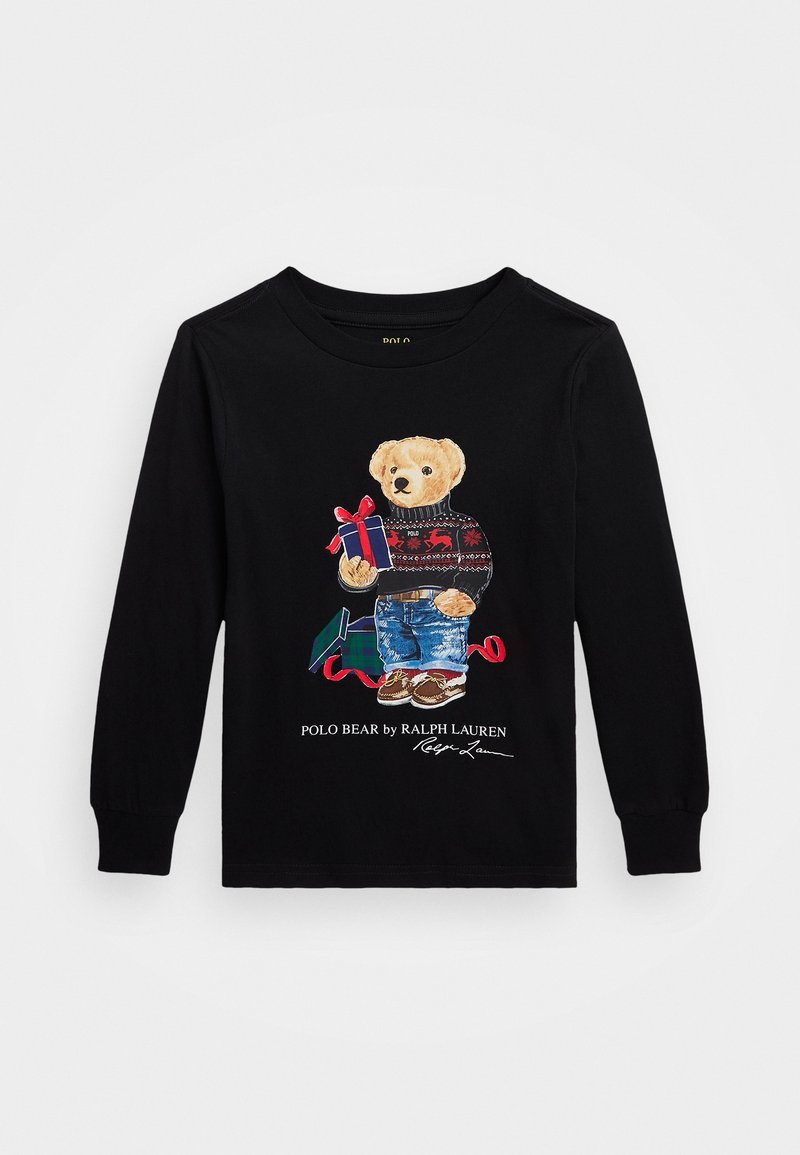 Polo Ralph Lauren POLO BEAR COTTON LONG SLEEVE T-SHIRT - Long sleeved top - black