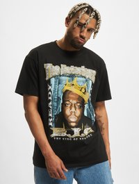 Upscale by Mister Tee - BIGGIE CROWN  - T-shirt con stampa - black Immagine in miniatura 1