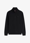 FLAG HALF ZIP - Sweatshirt - black