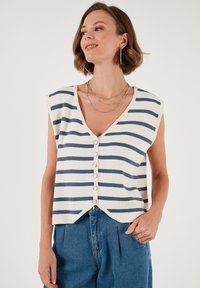 Niet geselecteerd, ecru blue