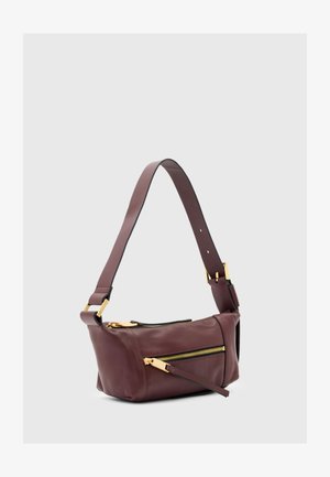 AllSaints VEGA MINI SHOULDER - Geantă de mână - dark red