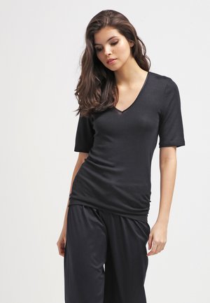 WOOLEN SILK  - Camiseta interior - black