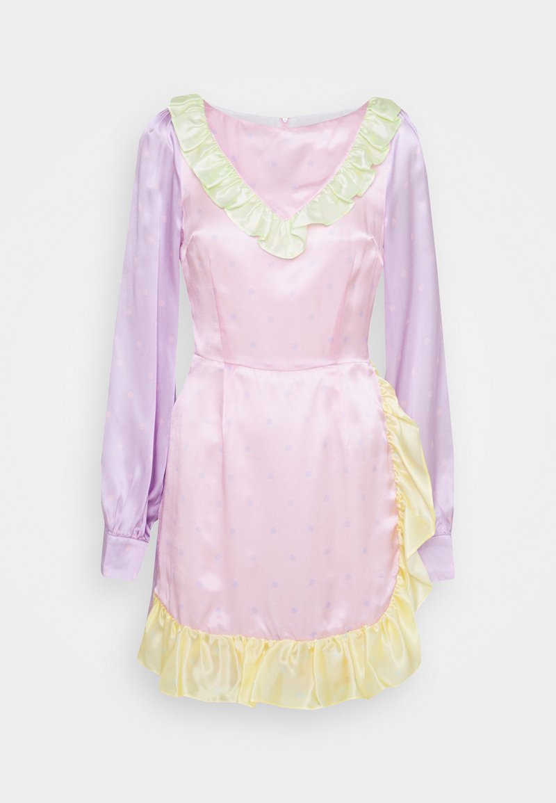 Olivia Rubin Jurk donkerroze