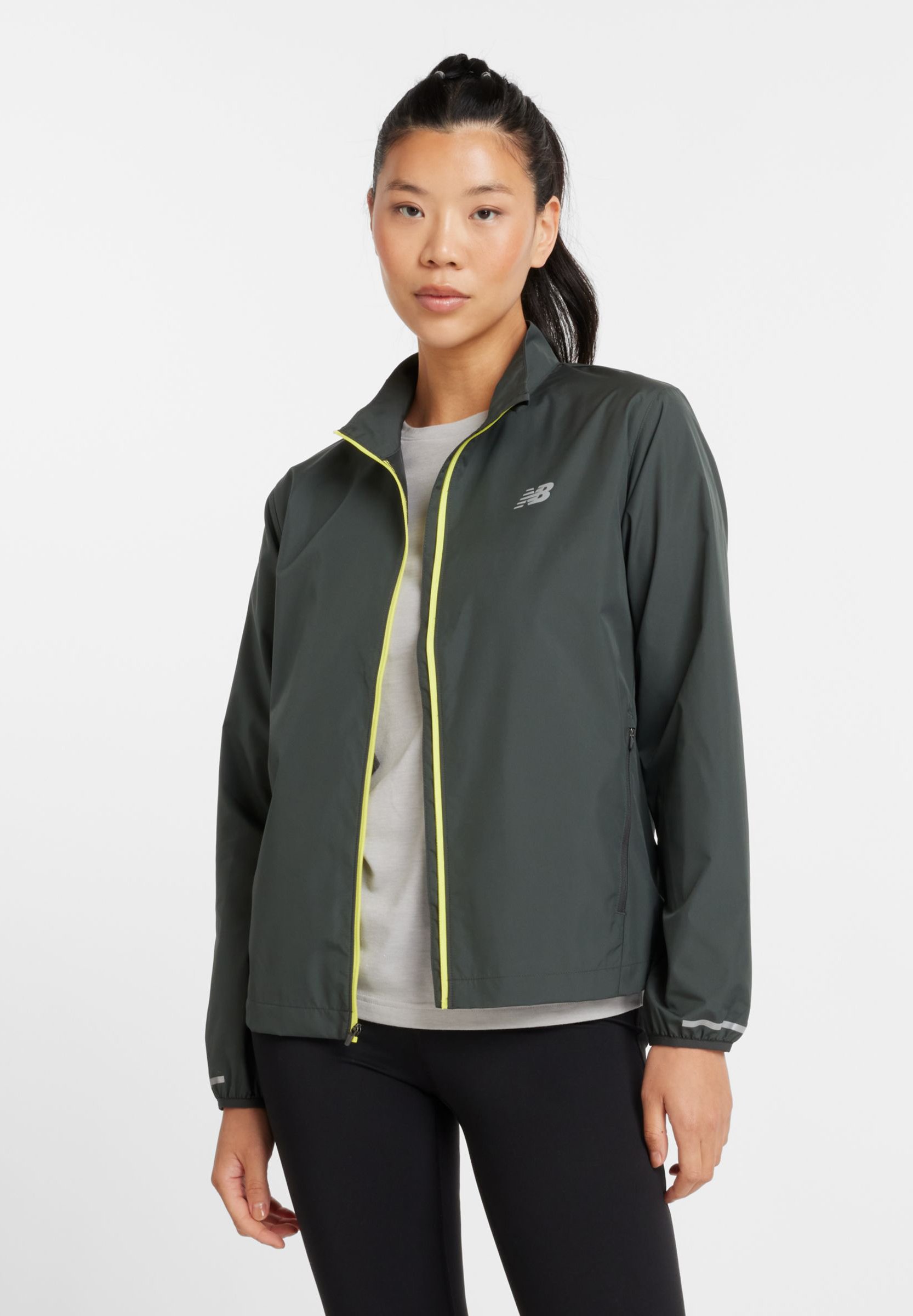 New Balance ESSENTIALS REFLECTIVE Running jacket blacktop - Main Image