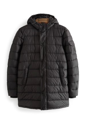 Next MOCK LAYER - Wintermantel - black