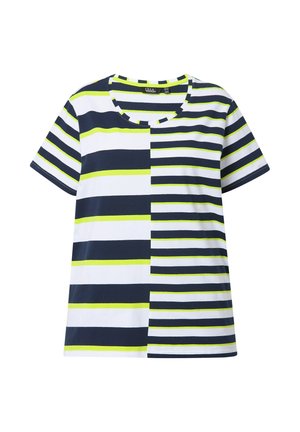 MIX STRIPE SHORT SLEEVE - Printtipaita - lime