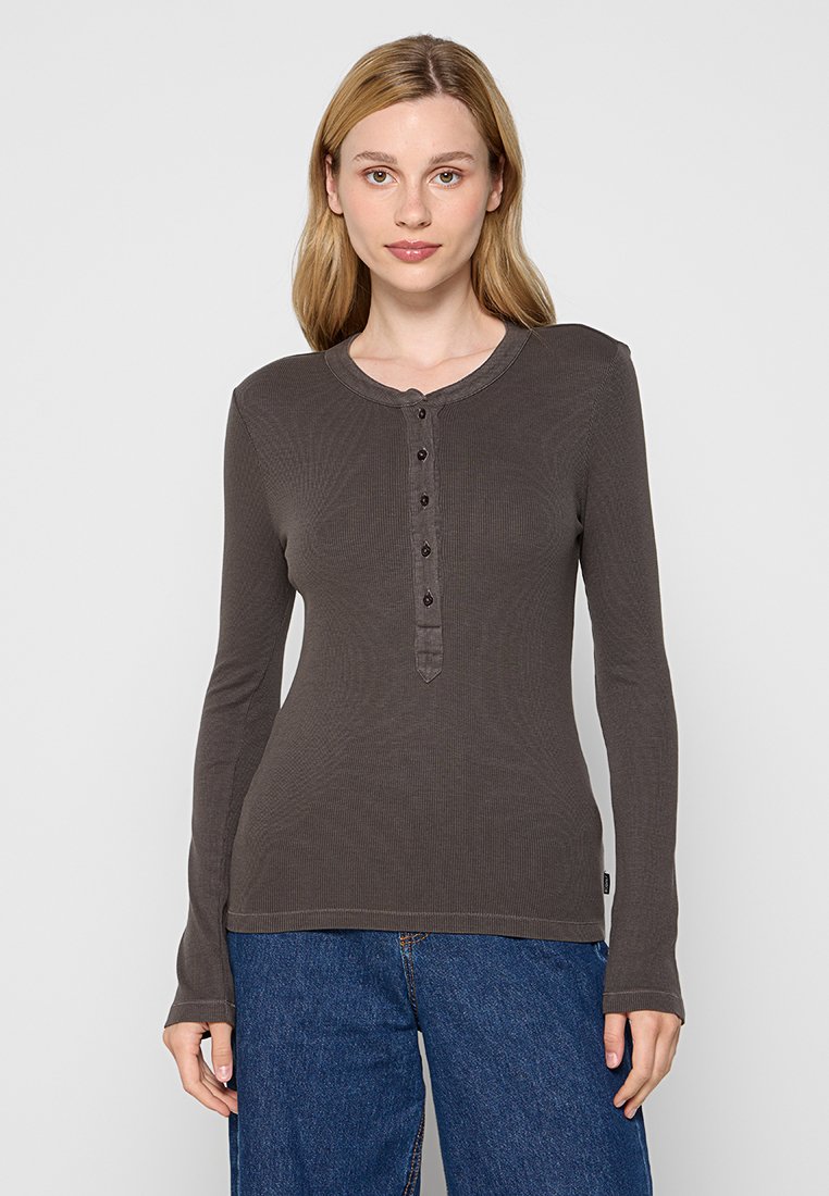 Ecoalf Longsleeve bruin Ecoalf Longsleeve bruin