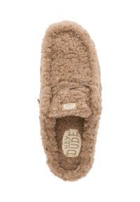 HEYDUDE WALLY SLIPPER - SLIP-ON SCHUHE - Pantofole - timber wolf
