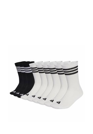 adidas Sportswear, UNISEX 9ER PACK - Socken - xweiß/schwarz