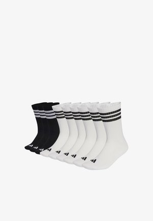adidas Sportswear, UNISEX 9ER PACK - Socken - xweiß/schwarz
