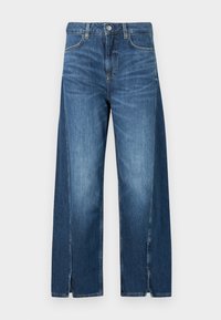 BALOON SPLIT - Wide leg - light/pastel blue