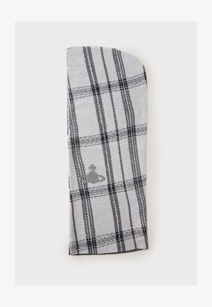 Vivienne Westwood, TARTAN HOODIE - Bivakmuts - black/grey