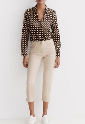 FRENCH BRAND FASHION ELEGANT MODERN - Broek - beige