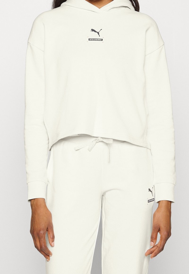 Puma Sweat à capuche - off-white
