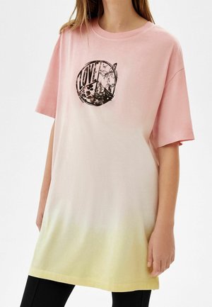 Bershka Robe en jersey - pink