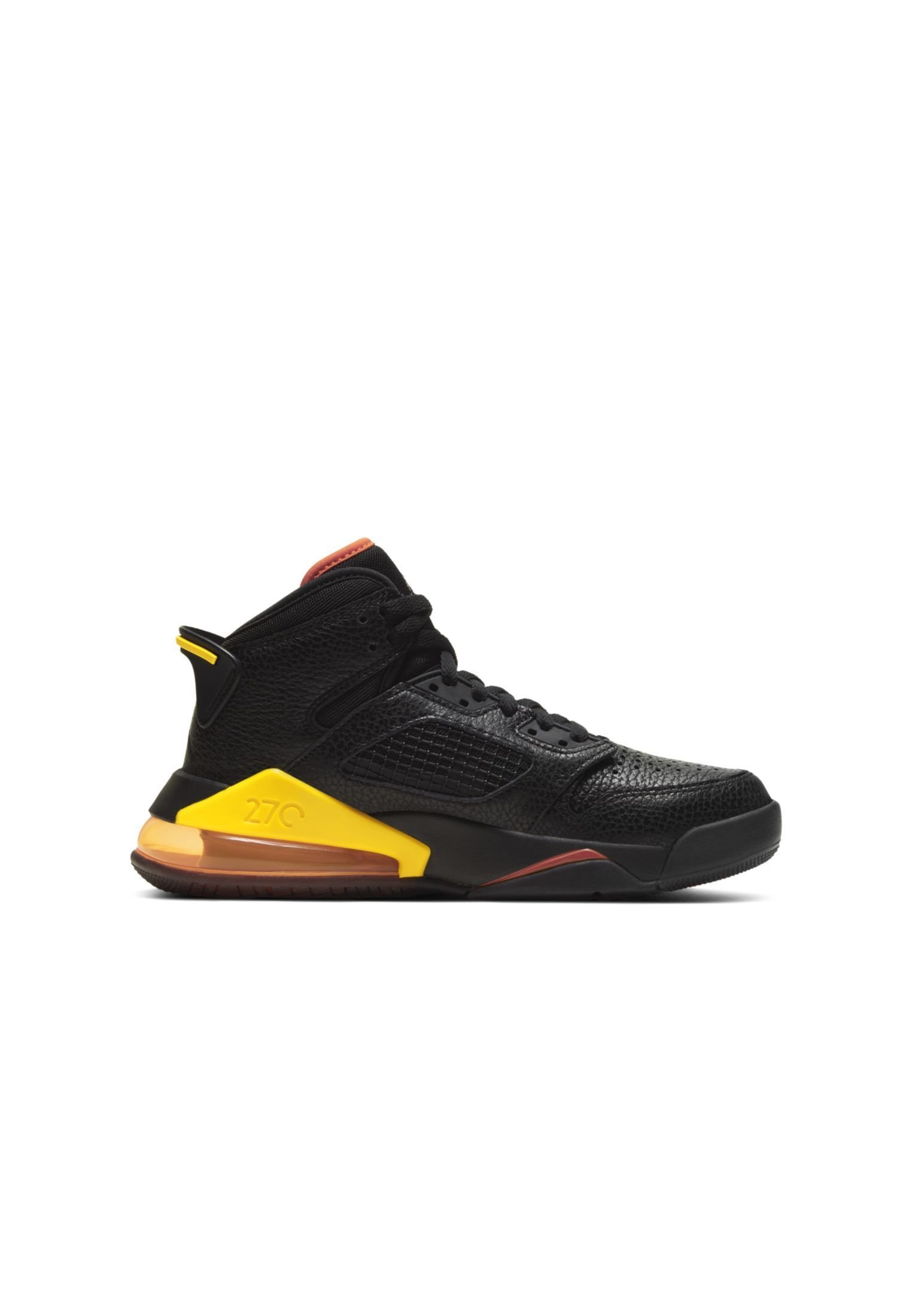Jordan MARS - Basketbalschoenen - black/team orange/yellow/Zwart - Zalando .nl