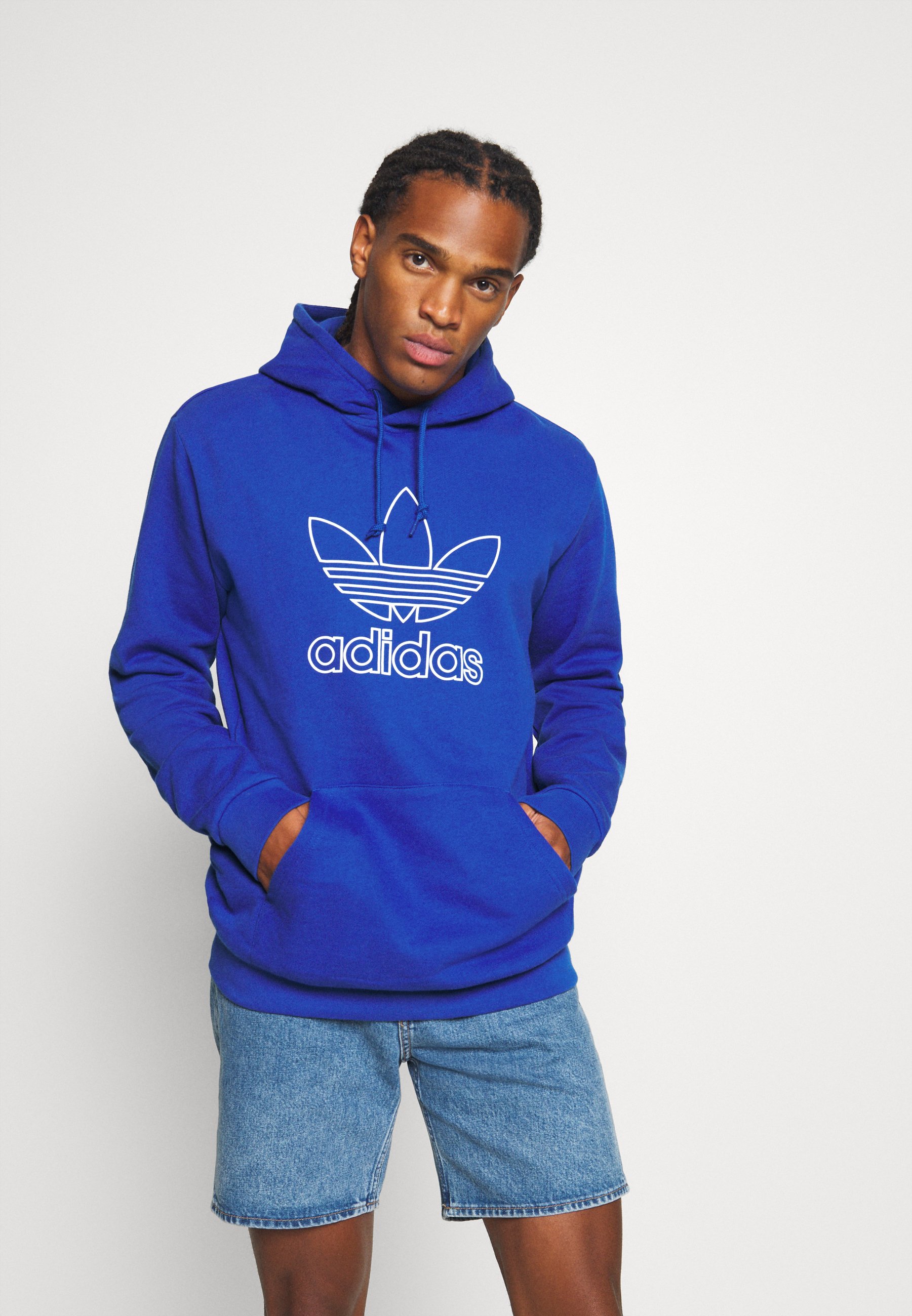 adidas felpe blu