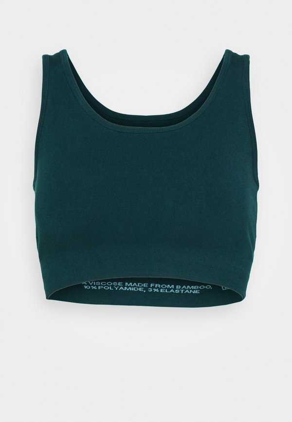 HADU - Light support sports bra - forest3