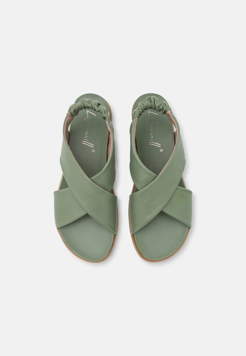 Damen Sneaker | lilimill SOFIA Riemensandalette hellgrün/grün - JB71708 Damen Sneaker | lilimill SOFIA Riemensandalette hellgrün/grün - JB71708