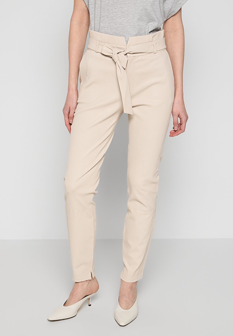 Dante6 Leren broek crème Dante6 Leren broek crème