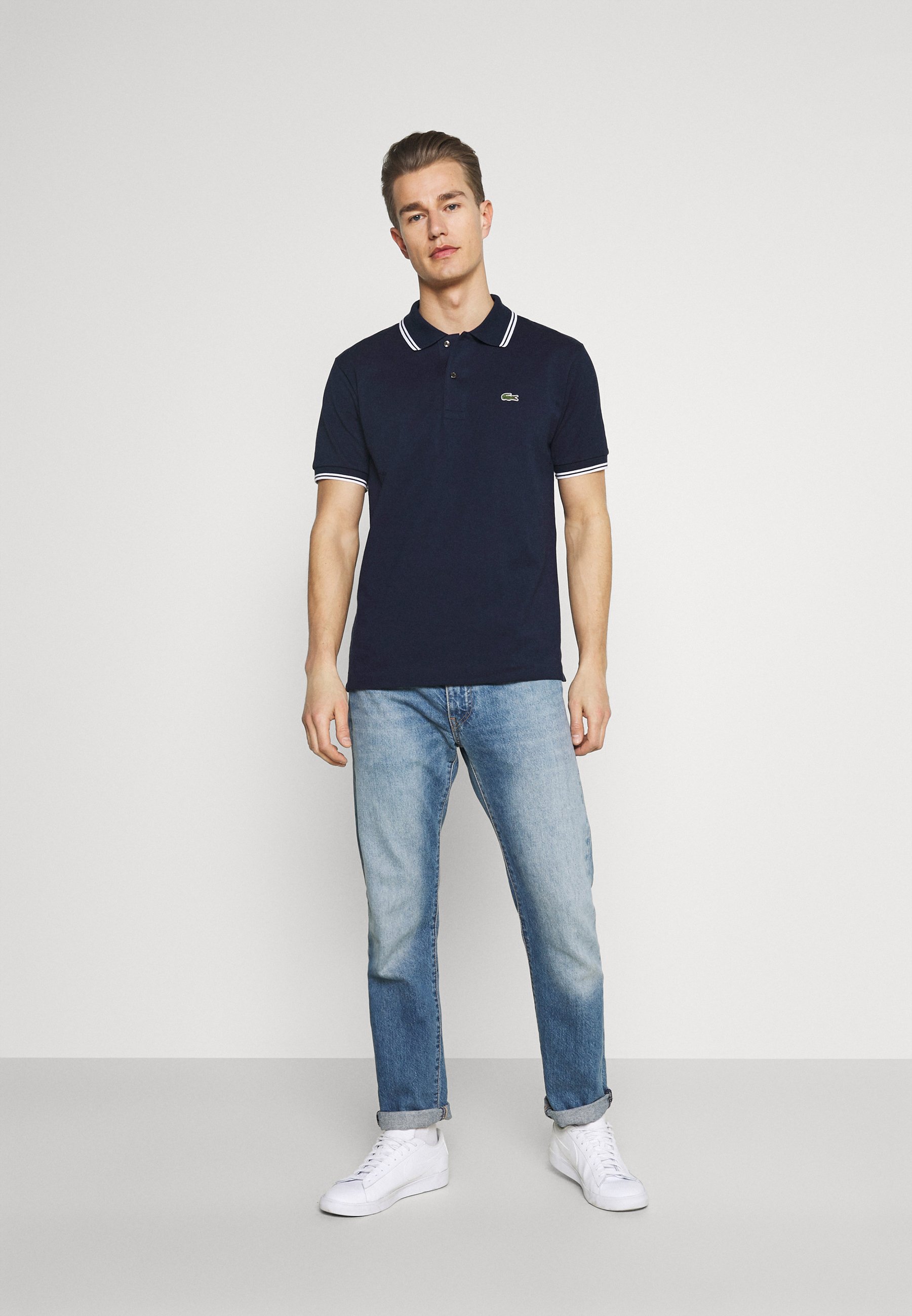 Lacoste Polo marškinėliai - navy blue 