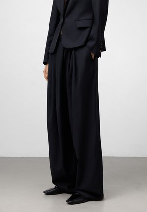 TAILORED WRAP - Pantalon classique - navy blue