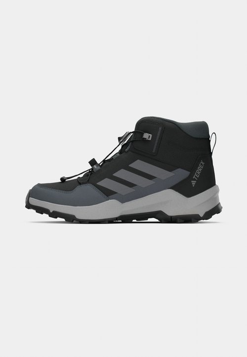 adidas AX4R MID UNISEX - Hiking shoes - core black/grey four/grey six — foto 2