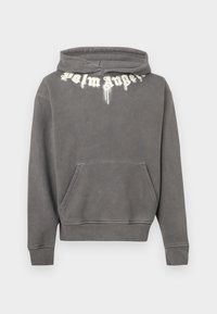 NECK LOGO - Hoodie - grey