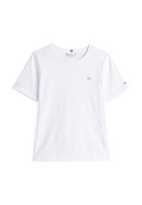 CONTRAST FLAG TEE - T-shirts - optic white
