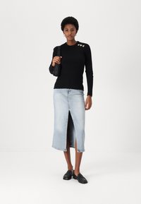 Fabienne Chapot CARLYNE SKIRT - Jeansskjørt - light blue tinted