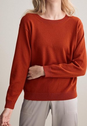 Falconeri Svetr - burnt orange denim
