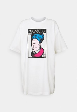 T-shirt med print - off-white