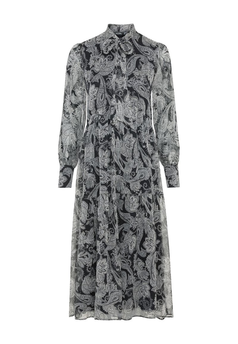 Hallhuber Mit Paisley Print Freizeitkleid Multicolor Schwarz Zalando De 