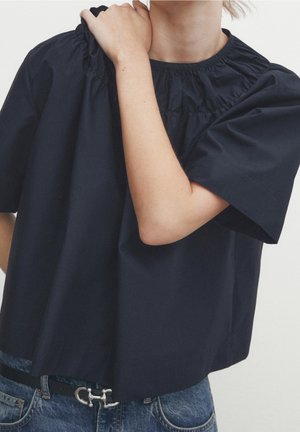 Blouse - dark blue