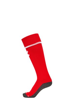 Hummel HUMMEL FUSSBALL - TEAMSPORT TEXTIL - SOCKEN HMLCORE STRUMPFSTUTZEN - Kniestrümpfe - rot/weiss