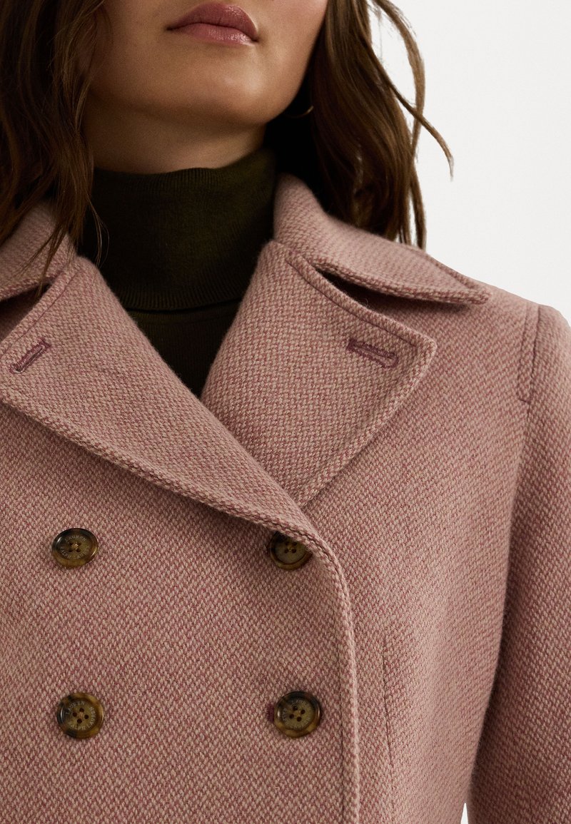 Manteau Court Double Boutonnage Hilary Radley Femme - Rose - Taille 12 - Neuf Avec étiquettes (NWT)