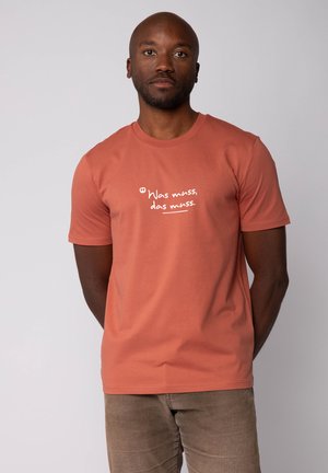 T-Shirt print - heritage brown