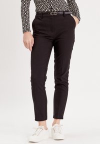 Cache Cache - MIT GÜRTEL - Trousers - noir Thumbnail Image 1