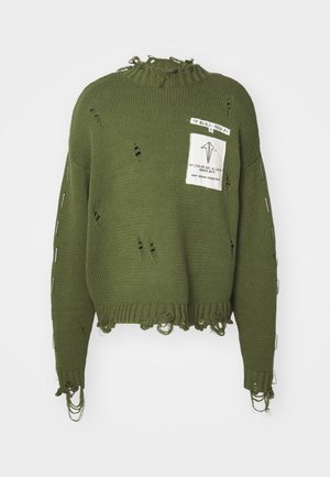 Atelier de roupa PATCHWORK UNISEX - Džemperis - khaki