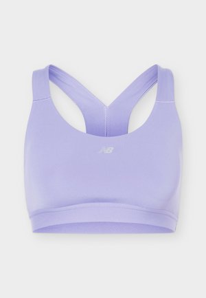 New Balance, ESSENTIAL TRAIN BRA - Sport-BH mit mittlerer Stützkraft - dark smoked violet