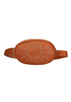 POUCH - Sac banane - cuoio cognac